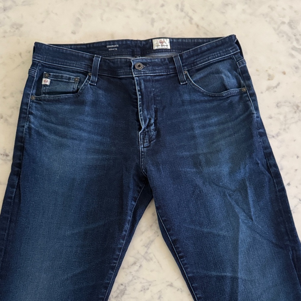 AG Adriano Goldschmied Dark Blue Slim Jeans